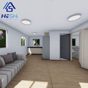 Grand conteneur extensible de 20 pieds 40 pieds Maison préfabriquée à deux chambres Vente Préfabriqué Granny Flat Portable <span class=keywords><strong>Home</strong></span> Casa Portable - Product Image 2