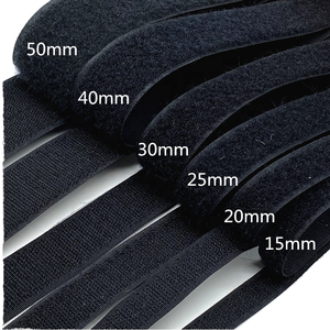 100% Nylon Eco-Friendly <b>Sew</b>-<b>on</b> Adhesive Hook Loop <b>Velcroes</b> Sticky Strength 1cm Width Hook Loop Tape <b>Velcroes</b> Tape - Product Image 3