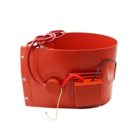 Manta Calefactora Eléctrica Industrial de Silicona Flexible para Tambor de 55 Galones, 220V
