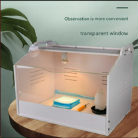 Boîte d'élevage semi-automatique pour poussins de petite taille 48*30*32CM, nouvelle, pour jeunes volailles