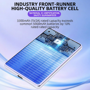 แบตเตอรี่สำรองแบบกึ่งแข็ง ชาร์จไร้สาย ความจุ 5000mAh บางเฉียบ ใช้งานร่วมกับอุปกรณ์ Apple ได้ - Product Image 2
