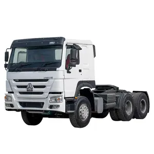 Trator Sinotruck usado com 10 rodas, cabeça de reboque Howo, 6x4, 371hp, 375hp, caminhão trator com preço de fábrica, caminhões trator, venda quente