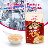 Barres crémeuses en gros pour chats, friandises en bâtonnets en sachet, nourriture humide pour chats en vrac, collations pour animaux de compagnie, meilleur prix, livraison rapide, usine OEM