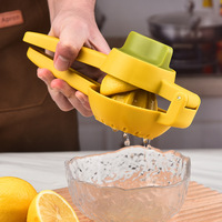 Handmatige citruspers met citroenklem voor vers sinaasappelsap - fruit- en groentegereedschap