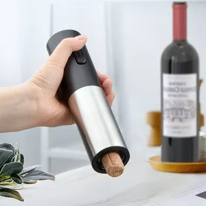Conjunto de presente parafuso de vinho, conjunto de rolha de vinho automático, abridor elétrico, novo, imperdível