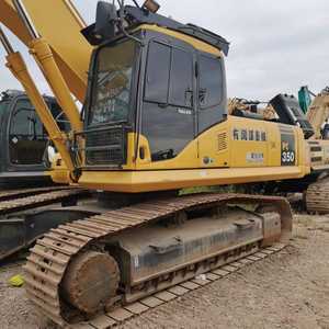 Komatsu-Pelle hydraulique moyenne sur chenilles d'occasion avec peinture, 35 tonnes, haute qualité, avec moteur d'origine - Product Image 3