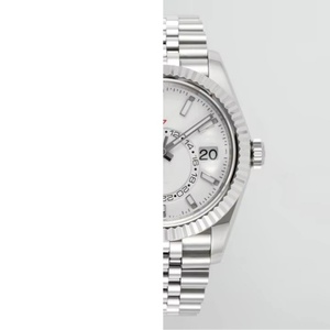 New stainless steel 42mm round dial minimalist and fashionable men's business waterproof <b>watch</b> with <b>custom</b> <b>logo</b> - Product Image 2