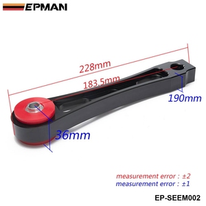 EPMAN ลูกตุ้มอลูมิเนียม (กระดูกสุนัข) ชุดติดเครื่องยนต์สําหรับ <span class=keywords><strong>VW</strong></span> Passat B6 2.0T FSI EP-SEEM002 - Product Image 3