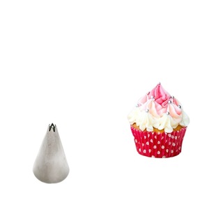 Stainless Steel <b>Cake</b> Piping Nozzles Star Shape Reusable For Butter Piping Birthday <b>Decorating</b> <b>Supplies</b> - Product Image 3