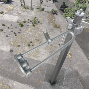 समायोज्य गर्म डुबकी गैल्वेनाइज्ड स्टील फिक्स्ड धनुष ब्रैकेट आईलेट भारी शुल्क का उपयोग, नमक स्प्रे परीक्षण 1000 एच संक्षारण प्रतिरोधी - Product Image 4