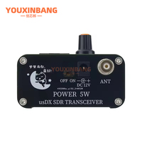 Transceiver QRP SDR UsDX-CW/USDX-FT8 5W UsDX, QCX-SSB ke SSB 15m/20m/40m 3-Band Semua Mode HF