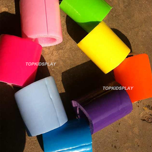 Ống bọt <span class=keywords><strong>PVC</strong></span> chống cháy cho sân chơi trong nhà an toàn, chống va đập và cách nhiệt ống thép - Product Image 6