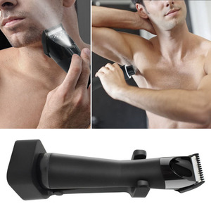 Tondeuse électrique pour poils du corps, rasoir à lame en céramique, épilateur pour poils pubiens masculins, rasoir pour poitrine, aisselles, testicules et aine - Product Image 2