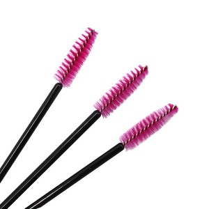 Brosses à cils en nylon jetables, compactes, portables et polyvalentes, bâtonnets à cils portables pour l'application du mascara - Product Image 5