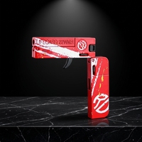 Merlocool Card of Life II, Pistola de Juguete Plegable de Aleación, Modelo de Pistola de Bolsillo Metálica para Niños, Juego de Disparos al Aire Libre, Regalo