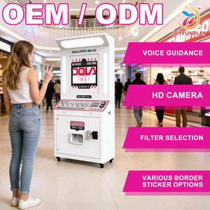Cabina de Fotos Instantánea JFP, Operada con Monedas, Cabina de Fotos Selfie, Máquina Expendedora para Eventos, Compatible con Cámara - Product Image 1