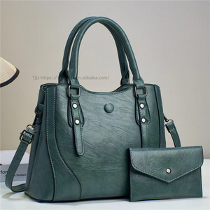 New Wholesale Luxury Leather Fashion Quilted Leather Tote <b>Bags</b> Set Women's Large Capacity Women's Shoulder <b>Bags</b> - Product Image 4