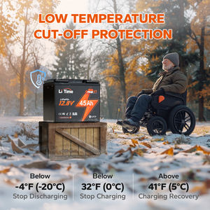 ב-רמת חיים 4 תאים יישום רחב ip65 מים 12v 45ah 576w lifepo4 למנוע טרולים 20-30 ליברות - Product Image 4