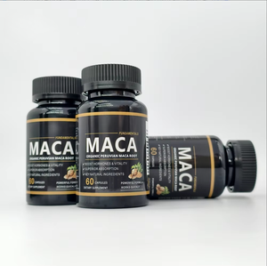 Capsules de Maca <span class=keywords><strong>extra</strong></span>-fortes à marque privée OEM, pilules à base de racine de Maca noire originale, suppléments énergétiques naturels pour hommes - Product Image 3