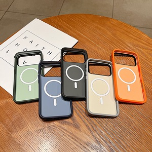 เคสโทรศัพท์แม่เหล็กสีสันทันสมัยสำหรับ iPhone 18 17 16 15 Pro Max ผิวเรียบด้าน ป้องกันรอยนิ้วมือ ฝาหลังมือถือ - Product Image 6