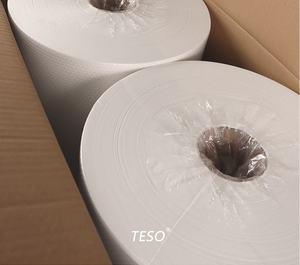 <span class=keywords><strong>TESO</strong></span> Rouleau de lingettes dégraissantes écologiques à motif gaufré blanc WIP-X6055 Chiffons de nettoyage de qualité supérieure pour l'automobile - Product Image 5