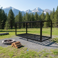 Kit de structure de maison conteneur préfabriquée modulaire chinoise avec toit triangulaire haut, pour bureaux portables et maisons miniatures de 20 et 40 pieds