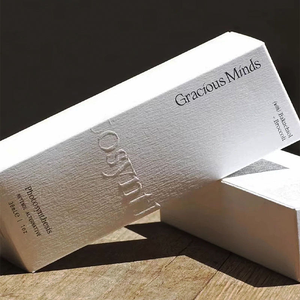 Scatola di imballaggio artigianale speciale in rilievo con motivo a caldo scatola regalo in cartone pieghevole scatola di imballaggio profumo creativo - Product Image 6