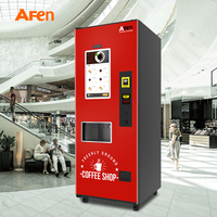 Distributeur automatique de café instantané AFEN avec accepteur de pièces, machines distributrices de café