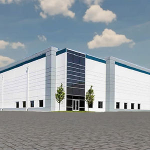 Edificios <span class=keywords><strong>de</strong></span> Estructura <span class=keywords><strong>de</strong></span> Acero, Almacenes, Plantas, Gallineros, Tamaño y Color Personalizados, Ventilación, Panel Sándwich - Product Image 4