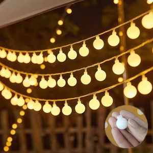 <span class=keywords><strong>Guirlande</strong></span> <span class=keywords><strong>lumineuse</strong></span> étoile IP44 étanche, lampe d'ambiance pour patio, tente, Noël, arbre, paysage, festival, décoration intérieure - Product Image 1