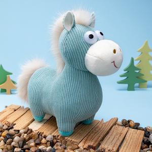 Peluche di Pony Morbidi e Coccolosi in Cotone PP, Mascotte Portafortuna in Quattro Colori, Regalo di Capodanno per Bambini - Product Image 5
