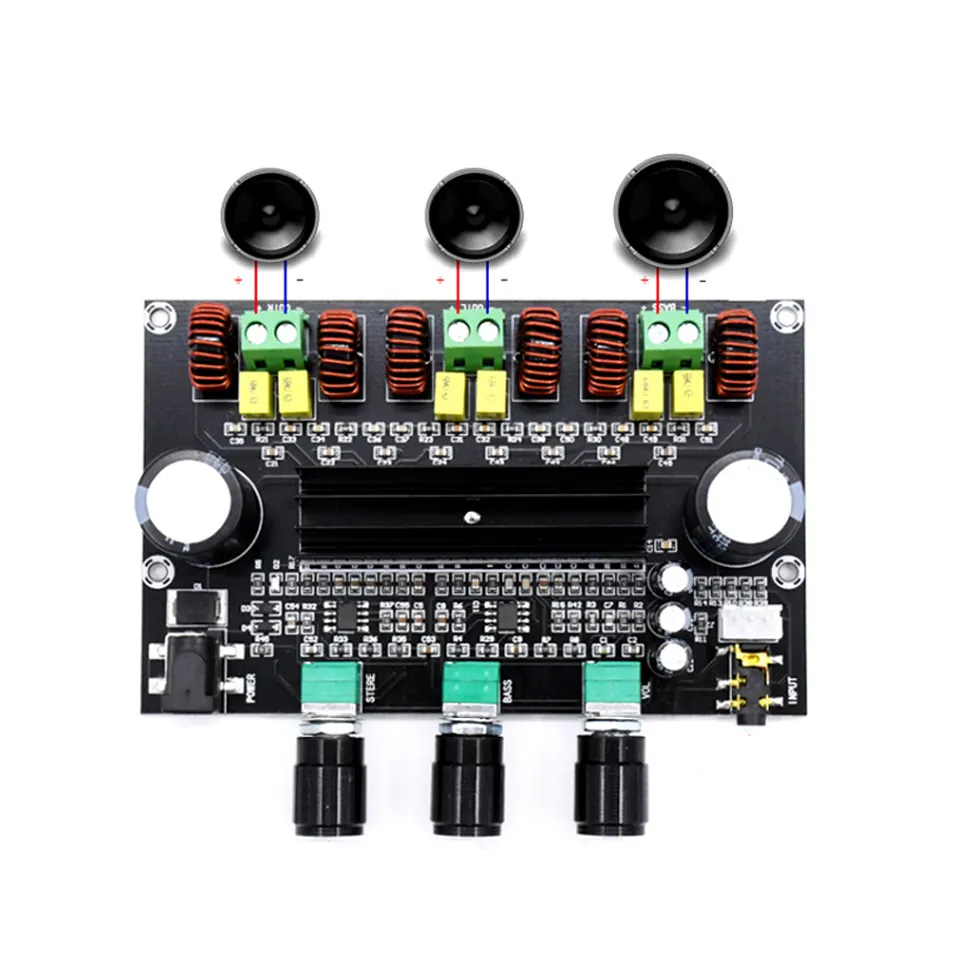 320W+2*160W Chipset STA516B Single Power Class D 2.1 Digital Amplifier Board