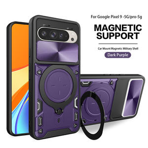 Funda Protectora para Teléfono con Soporte Magnético Ajustable de Metal para <span class=keywords><strong>Google</strong></span> <span class=keywords><strong>Pixel</strong></span> 10 9 Pro XL/9 8 7 <span class=keywords><strong>6</strong></span> Pro/9A/10A - Product Image 6