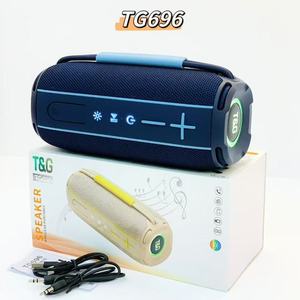רמקול נייד טרנדי 2026 דגם TG696 סוללה 1200 מיליאמפר/שעה 5 צבעים TG696 BT 5.3 רמקול תאורת לד דינמית מצבי ניגון מרובים - Product Image 4