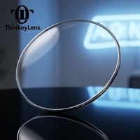Vente en gros de lentilles optiques progressives 1.56 anti-lumière bleue UV420 avec revêtement HMC bleu