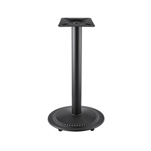 Columna de acero, marco de hierro fundido, <span class=keywords><strong>cuatro</strong></span> setas, comedor, barra de acero inoxidable, escalones, base de mesa para encimeras de granito - Product Image 3