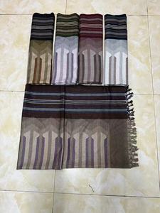 Delantal de lujo para hombre yemení, chal árabe acrílico largo, algodón transpirable con longitud cuadrada para uso diario de otoño e invierno - Product Image 3