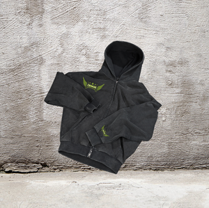 Sweat-shirts à capuche personnalisés avec fermeture éclair, logo brodé, coton lourd, sweat-shirt pour homme de haute qualité, survêtement en molleton surdimensionné, impression - Product Image 3