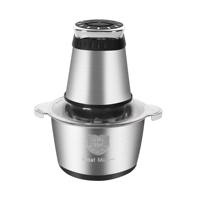 Voedsel Snijmachine Kom Mixer Cutter Tafel Noot Groente En Vlees Hakmachine 2 Liter 3Lt