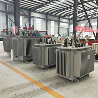 Transformateur de puissance triphasé immergé dans l'huile pour la rénovation des réseaux existants, sortie 35 kV 10 kV, 1000 kVA, 50 Hz, sous charge, tout en cuivre