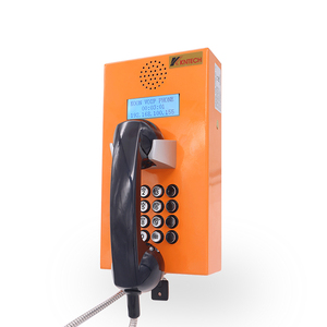 Teléfono Público Antivandálico y Antipolvo con Botón de Emergencia, Color Personalizado, para Prisiones, con Clasificación IP55, Analógico (VoIP) y Wi-Fi - Product Image 2