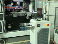 Machine d'inspection visuelle haute vitesse efficace avec technologie CCD pour l'inspection des bouchons de bouteilles d'eau