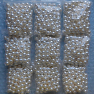 Perla de cristal 650 colores 12mm cuentas artificiales de medio agujero para la fabricación de joyas accesorios de <span class=keywords><strong>perlas</strong></span> sueltas del Mar del Sur para pendientes - Product Image 4