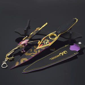 Coupe de champion périphérique de <span class=keywords><strong>jeu</strong></span> Valorant améliorée pour Kunai Berserker modèle d'arme amélioré coffret cadeau en métal inspiré pour - Product Image 3