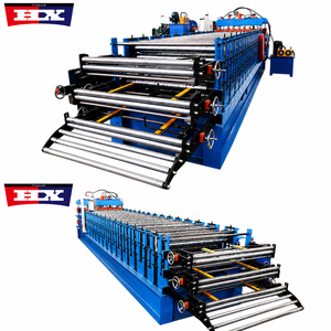 Integrierte 3-in-1-Profiliermaschine für Metalldachbleche und Farbige Verkleidungen Dachziegel-Herstellungsmaschine - Product Image 6