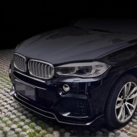 Kit de Spoiler de Pare-chocs Avant Noir Brillant pour BMW X5 F15 M Sport – Nouvelle Lame Avant pour Amélioration et Rétrofit