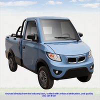 Nouveau petit pick-up électrique, véhicule à quatre roues entièrement fermé, nouvelle énergie, double usage pour le transport de marchandises et la livraison