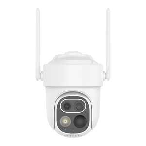 Cámara de Seguridad para Exteriores con Doble Lente de 6MP, Energía Solar, 2 Canales, Almacenamiento Local en Base Doméstica, Seguimiento por IA en la <span class=keywords><strong>Nube</strong></span>, Kit de Sistema de Seguridad para el Hogar - Product Image 5