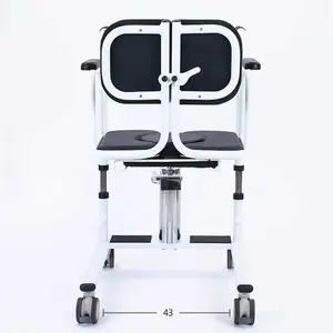 장애인 환자를위한 바퀴가 달린 하이 퀄리티 의료용 다기능 리프팅 의자, 환자 이송 엘리베이터