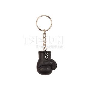 Mini porte-clés de boxe personnalisé en cuir véritable Excellente performance Mini porte-clés de boxe en cuir de vachette avec prix de gros - Product Image 5